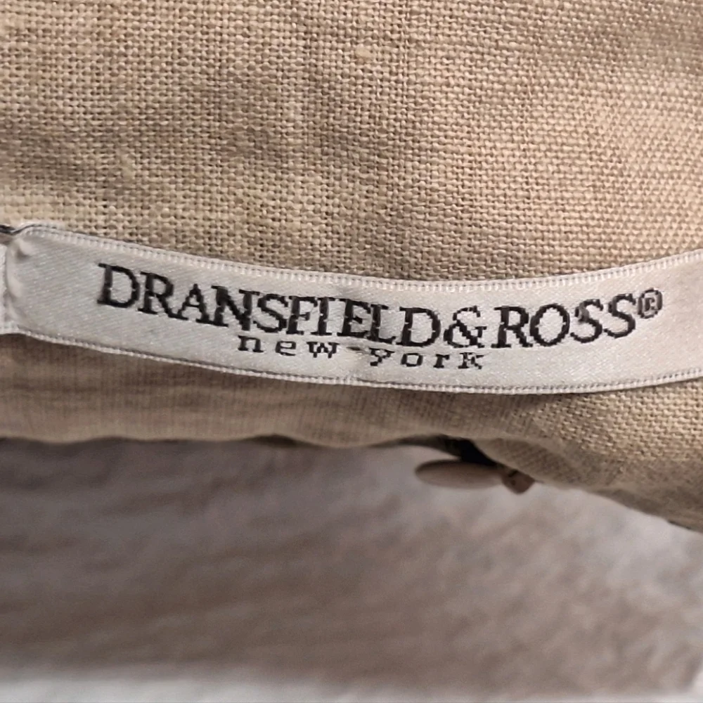 DRANSFIELD & ROSS | Square, Decorative Velvet Pillow Cover